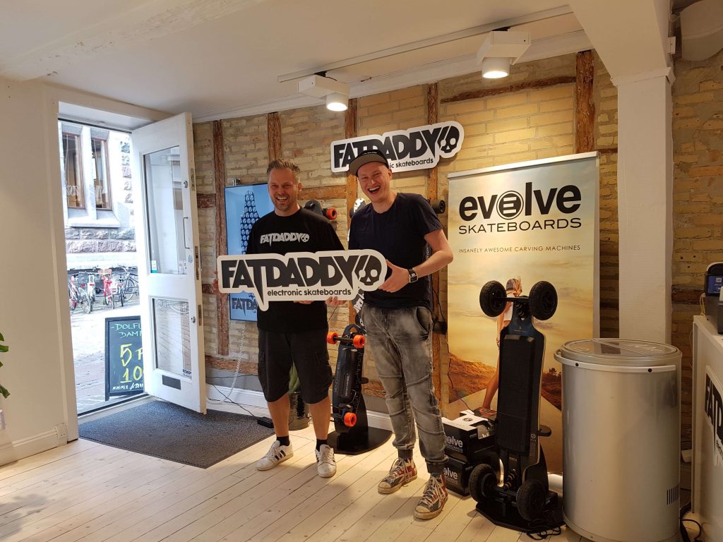Denmark here we come, opening first electric skateboard shop in Aarhus, Denmark
