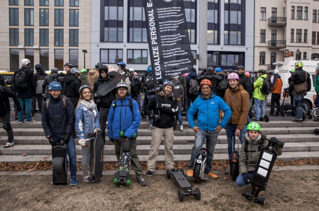 Tyskland stemmer ja for at legalisere e-scootere op til 20 km