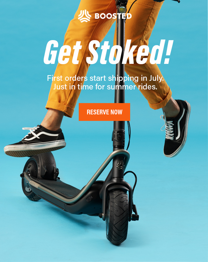 Boosted Rev: Første ordrer forventes afsendt i juli Boosted Rev: Første ordrer forventes afsendt i juli
