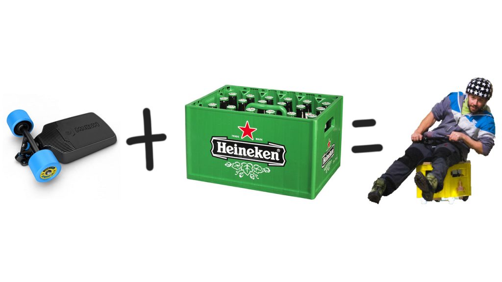 Byg dit eget elektriske skateboard med et Modulair-system Byg dit eget elektriske skateboard med et Modulair-system