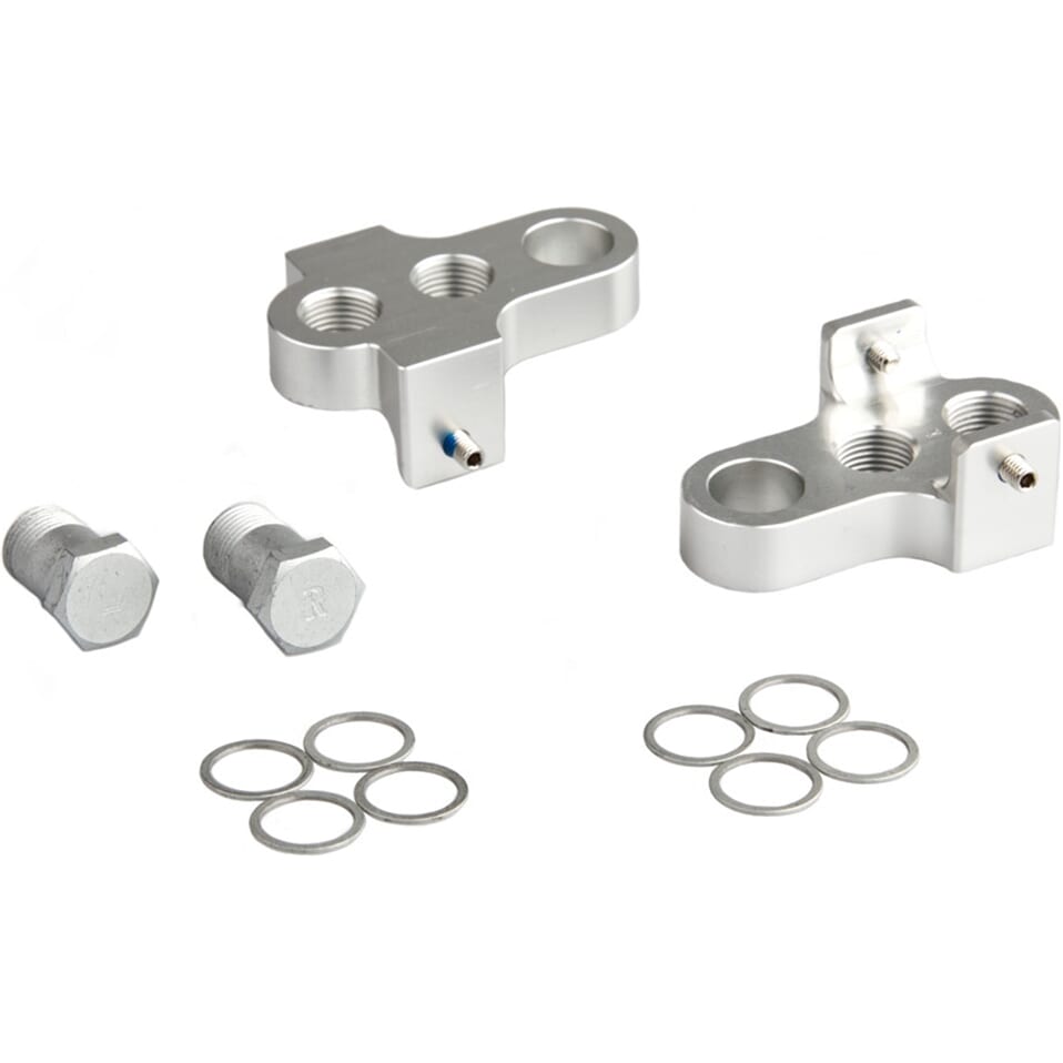 Mirage Crank Shorteners (Cranco) Aluminum Silver