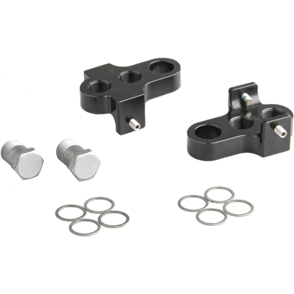 Mirage Crank Shorteners (Cranco) Aluminum Black