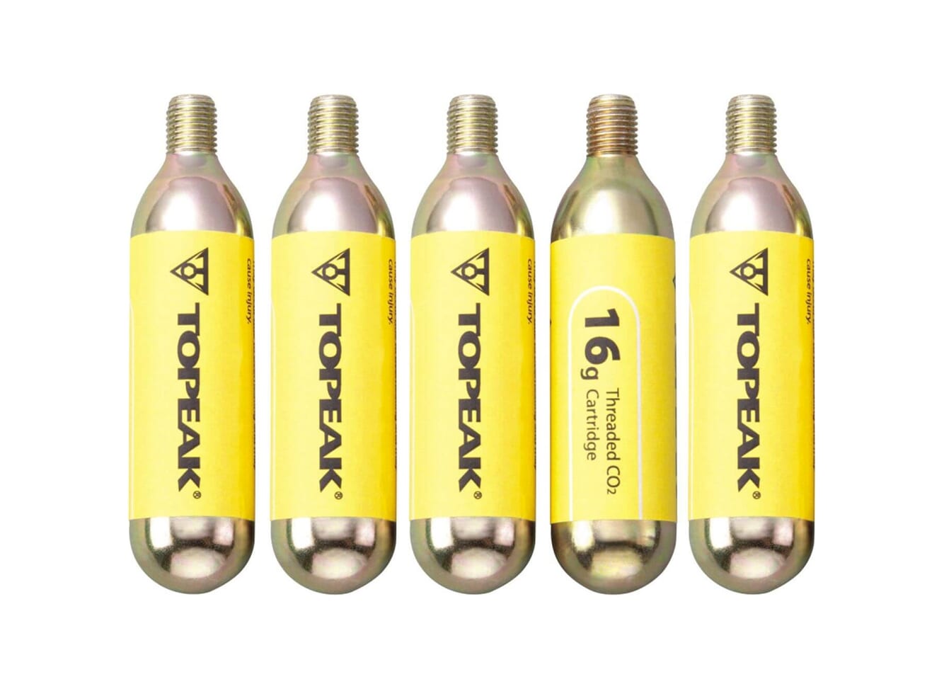 Topeak Co2 Cartridges 16gr (5) Topeak Co2 Cartridges 16gr (5)