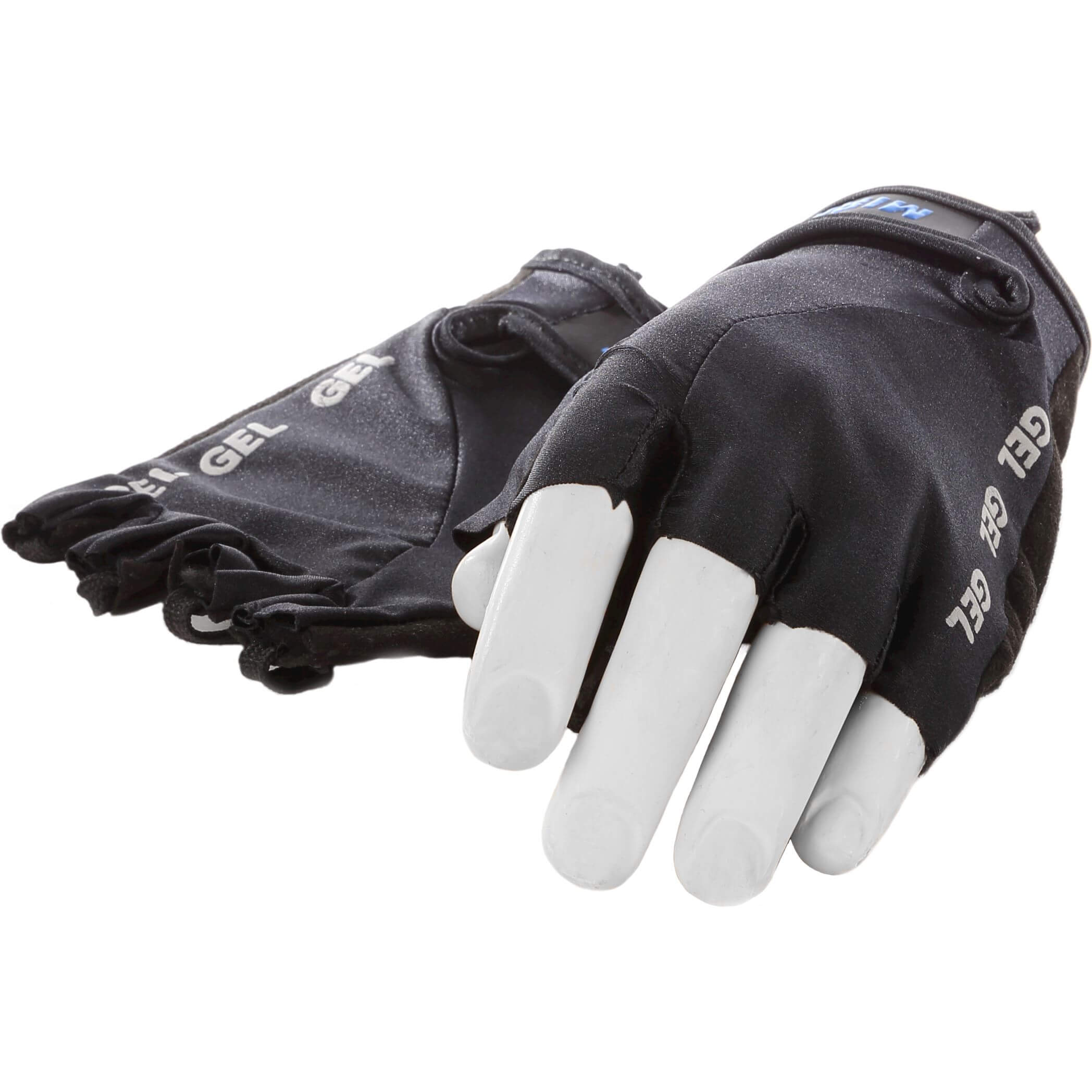 Mirage Glove Fingerless Lycra Gel Black S