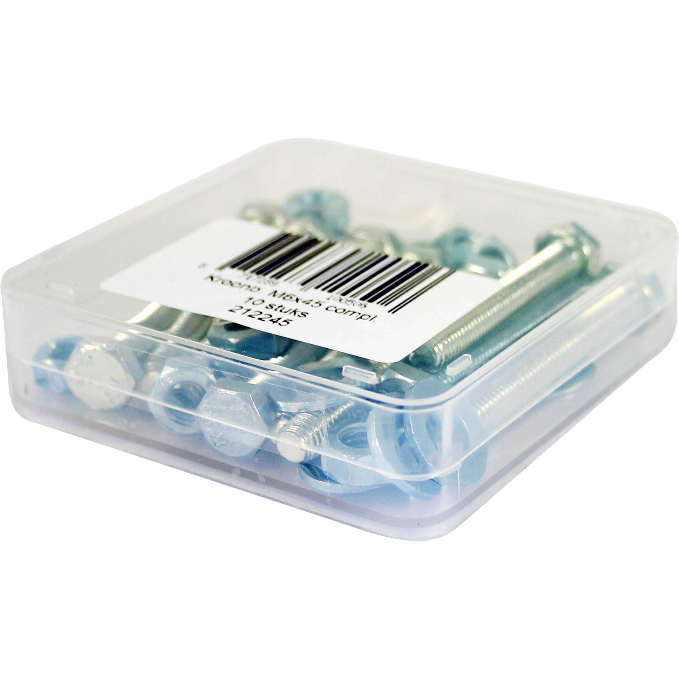 Bofix Box Crown Bolt M6x45 Complete (10 Pieces)