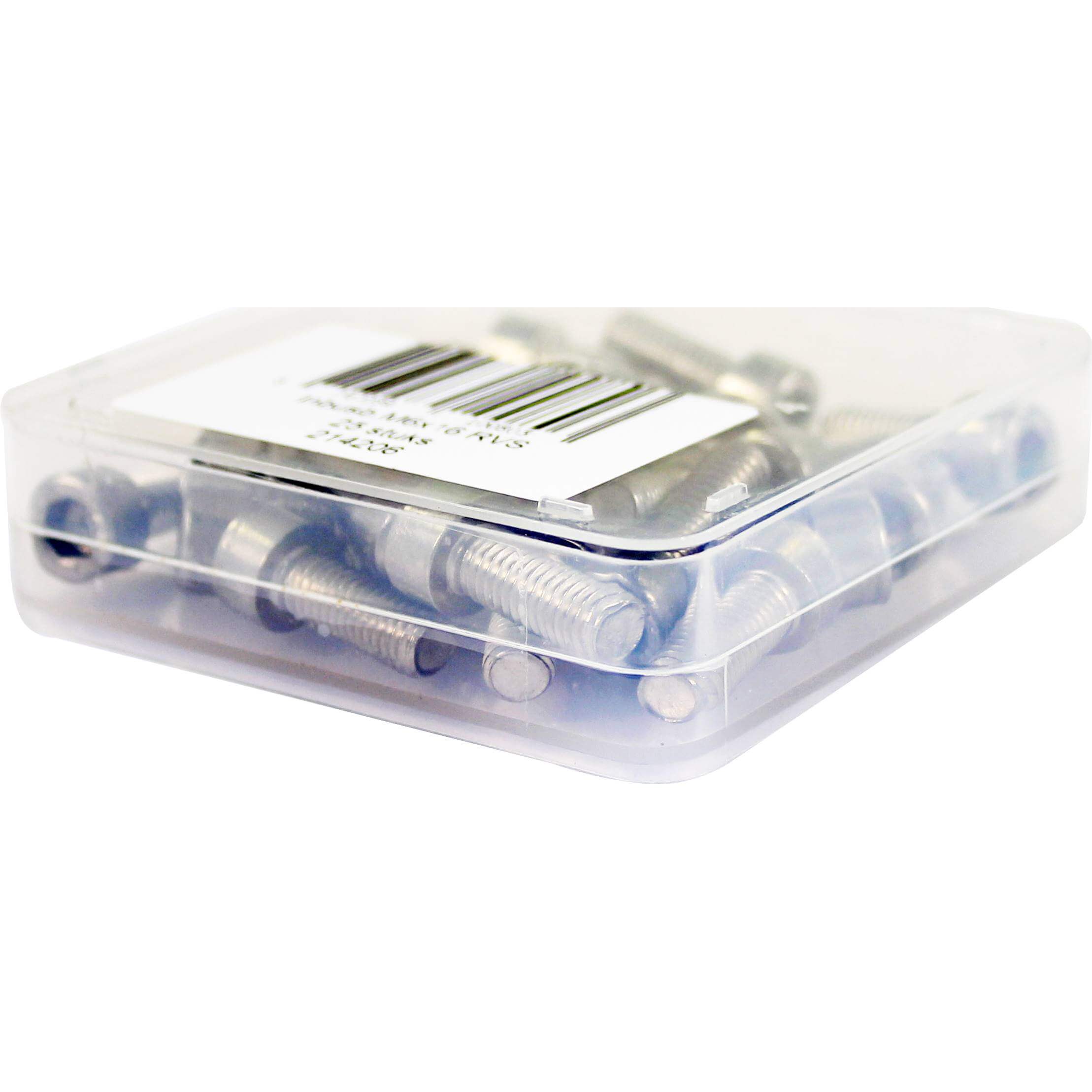 Bofix Box Allen Bolt M6x16 Stainless Steel (25 Pieces)