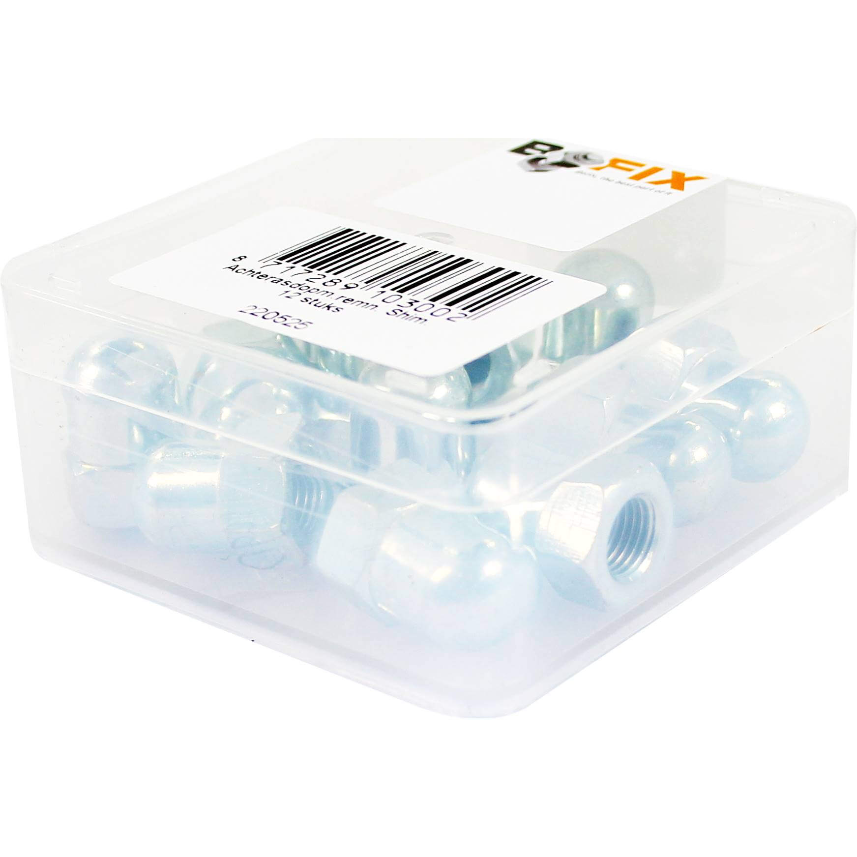 Bofix Box Cap Nut 3/8x24 Shimano (12 Pieces)