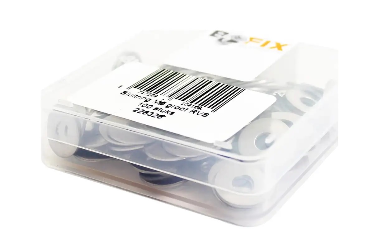 Bofix Box Locking Ring M6x18 Stainless Steel (100 Pieces) Bofix Box Locking Ring M6x18 Stainless Steel (100 Pieces)