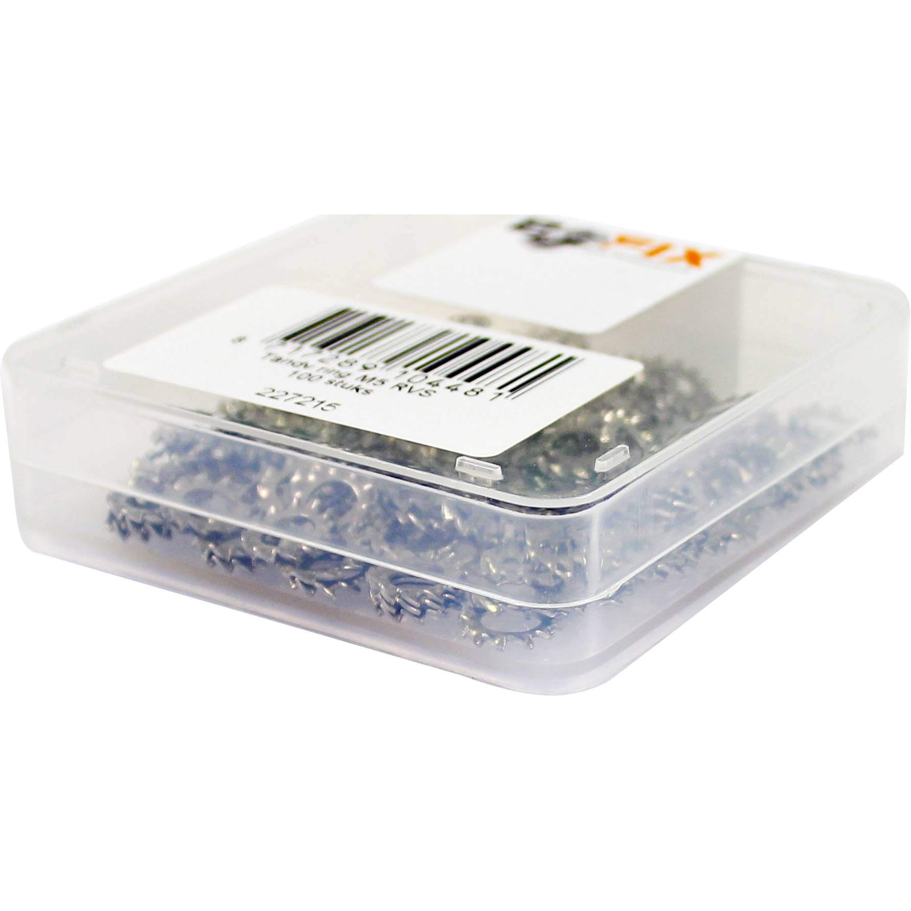 Bofix Box Tooth Lock Washer M5 Stainless Steel (100 Pieces)