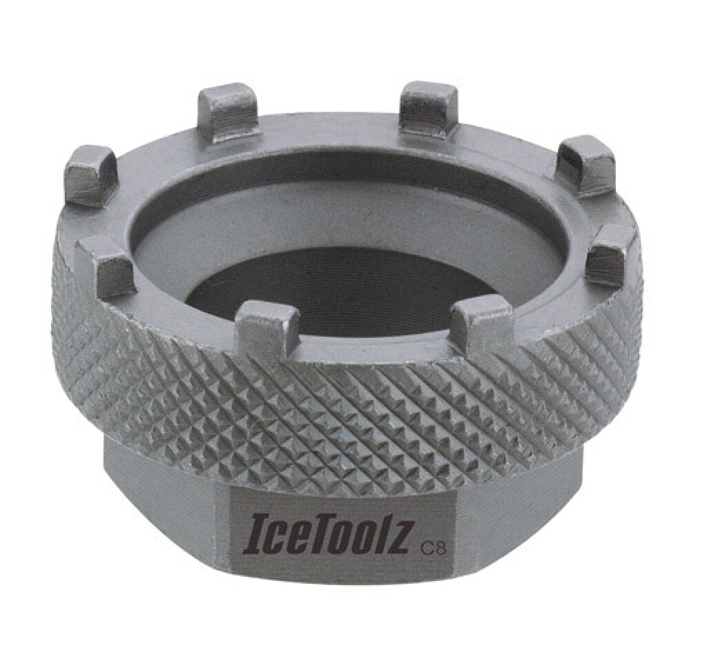 IceToolz Crank Tool Shim/ISIS+Lock Ring 8 Notches IceToolz Crank Tool Shim/ISIS+Lock Ring 8 Notches