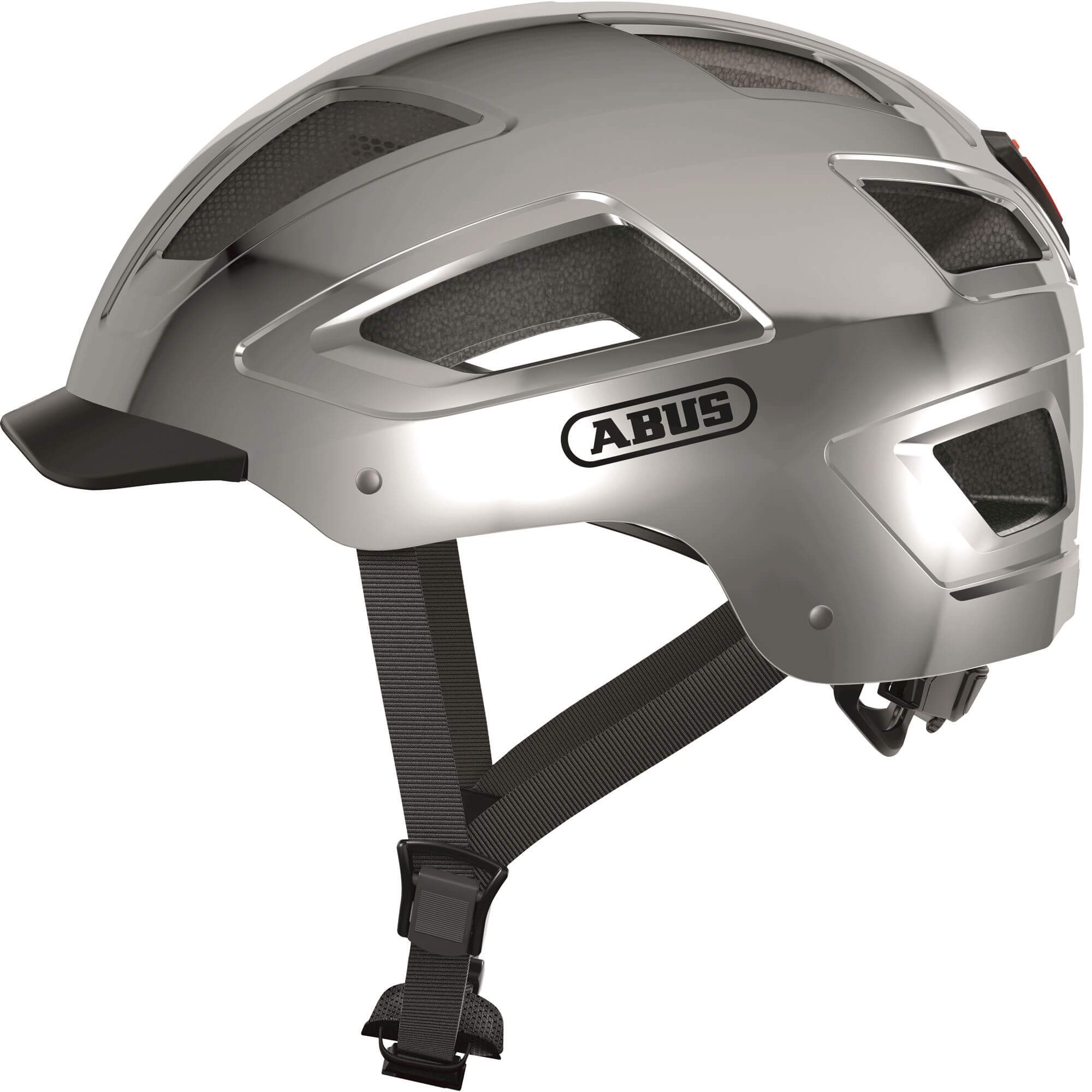 Abus Helmet Hyban 2.0 Chrome Silver L 56-61cm
