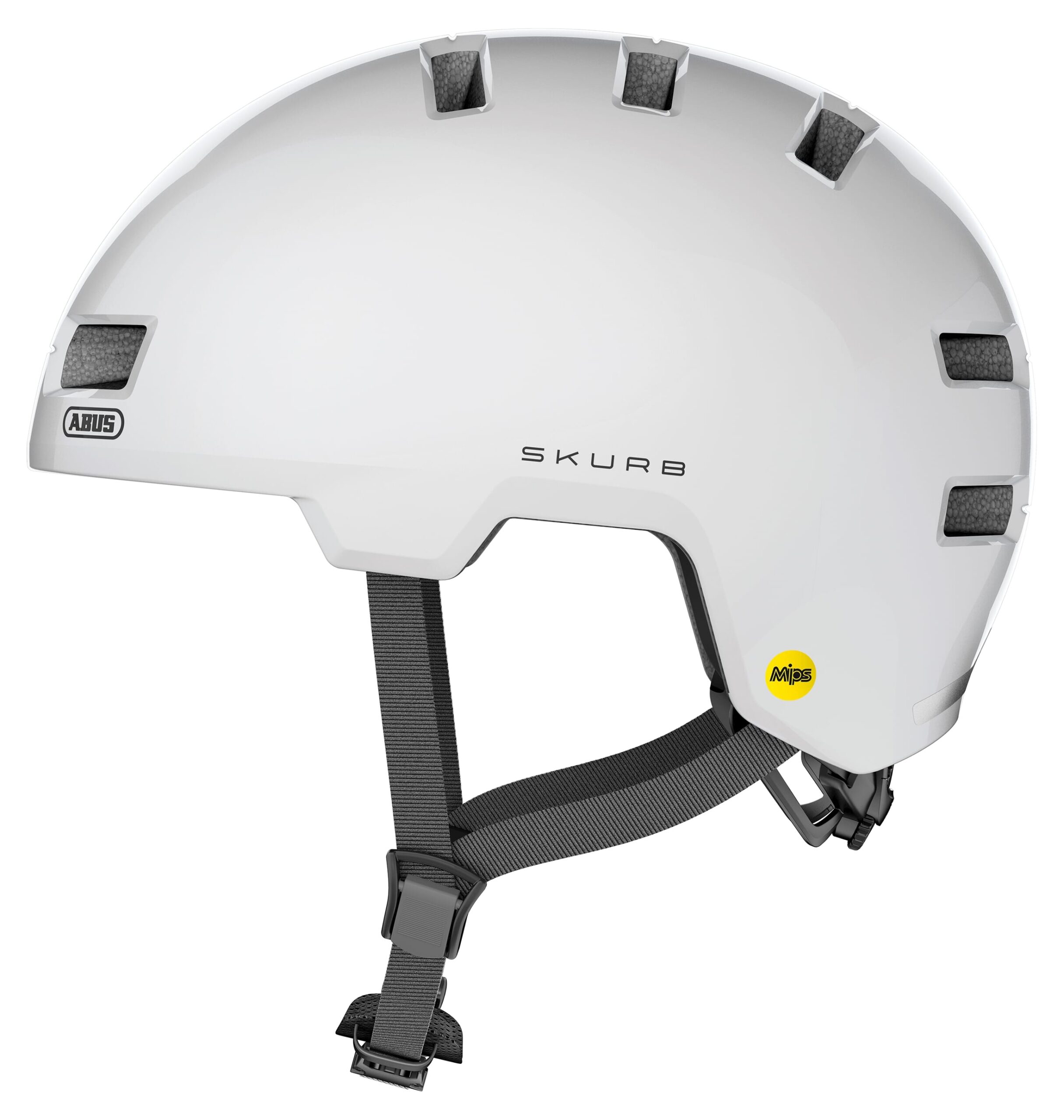 Abus Helmet Skurb MIPS Polar White M 55-59cm