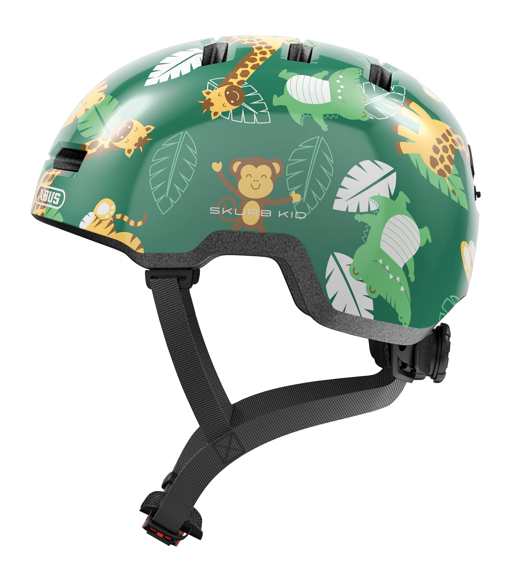 Abus Helmet Skurb Kid Green Jungle M 50-55cm