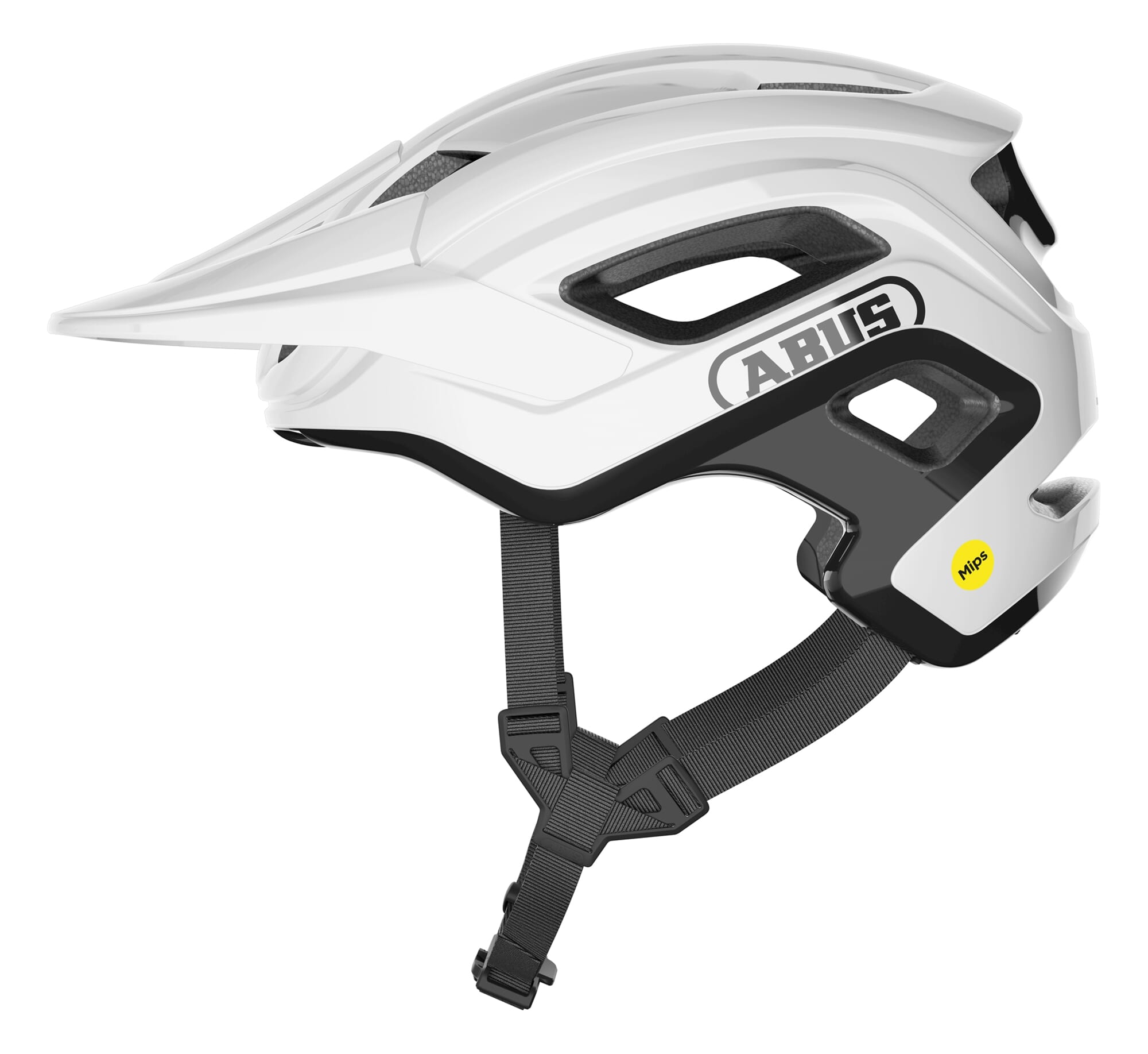 Abus Helmet Cliffhanger MIPS Shiny White M 54-58cm