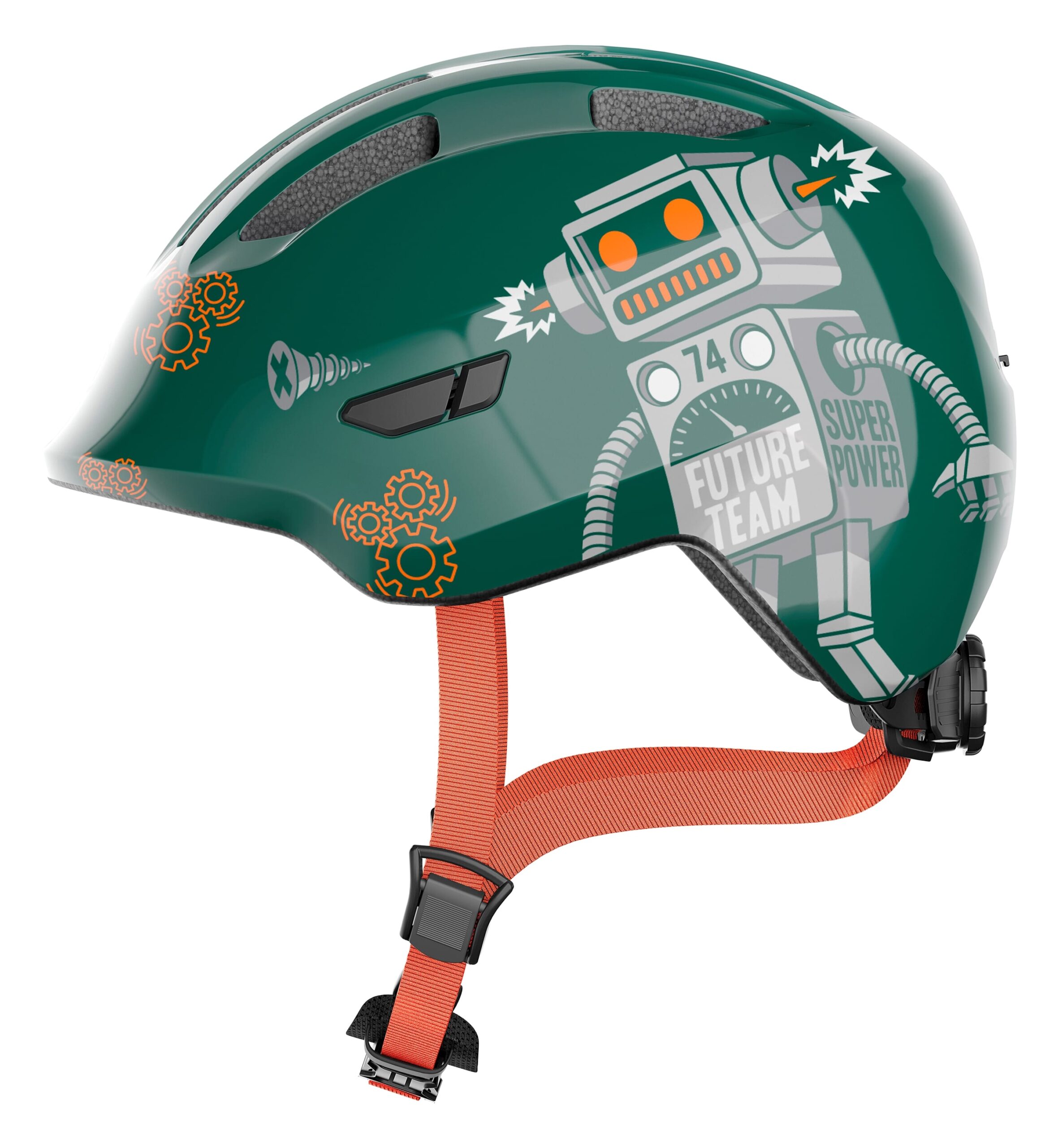 Abus Helmet Smiley 3.0 Green Robo S 45-50cm