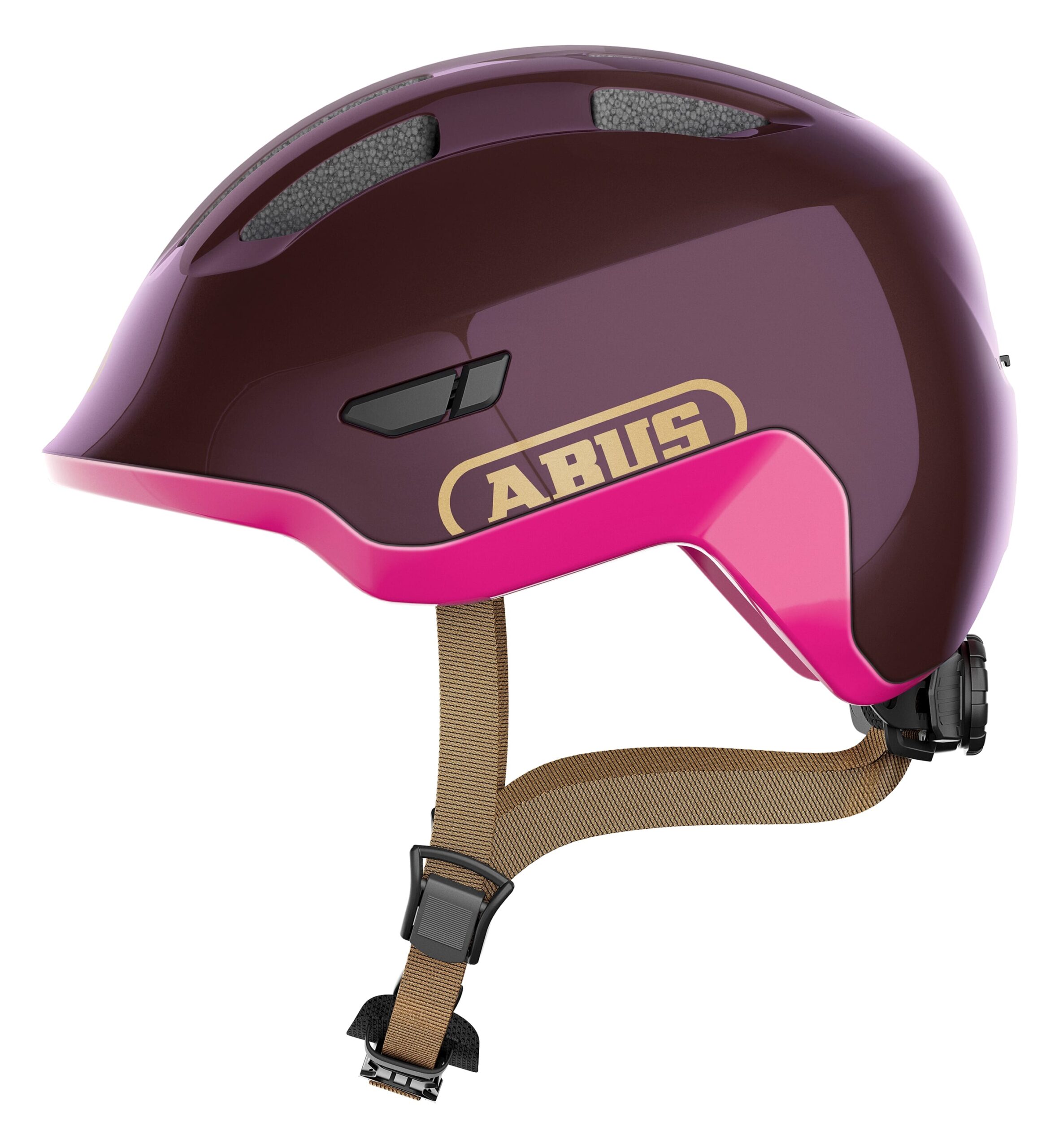 Abus Helmet Smiley 3.0 Ace LED Royal Purple M 50-55cm