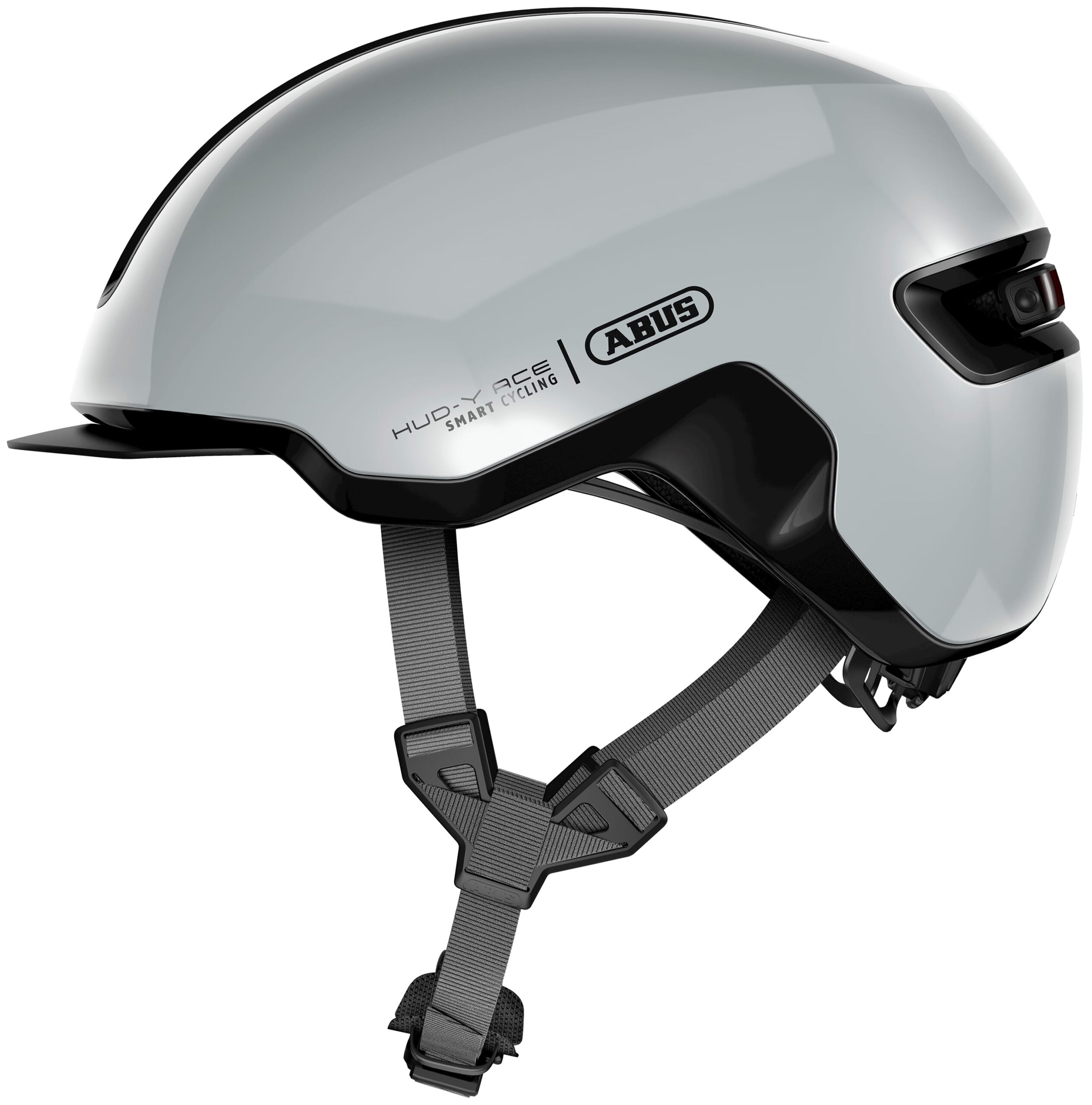 Abus Helmet HUD-Y Race Grey M 54-58cm