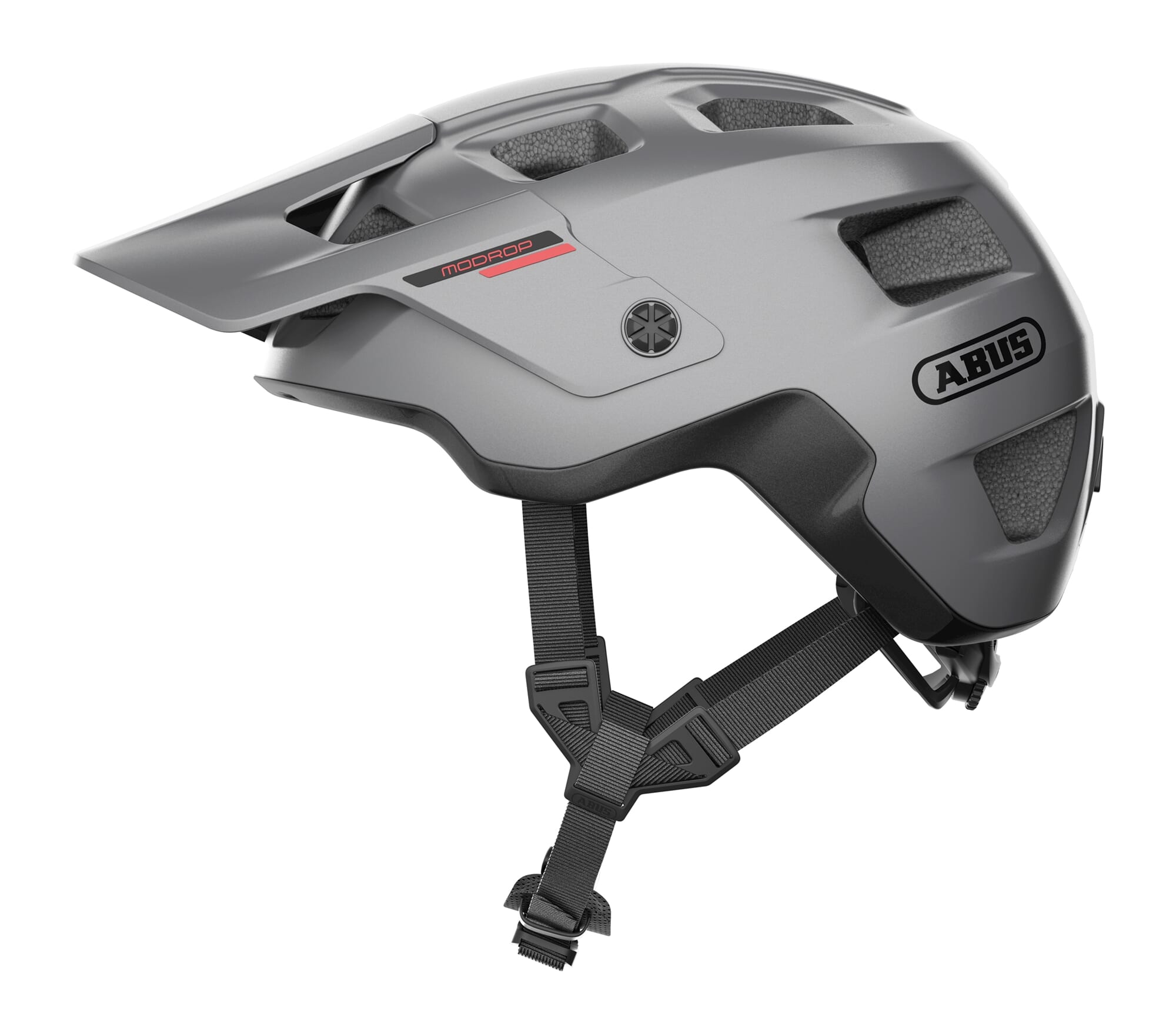 Abus Helmet MoDrop Gleam Silver M 54-58cm