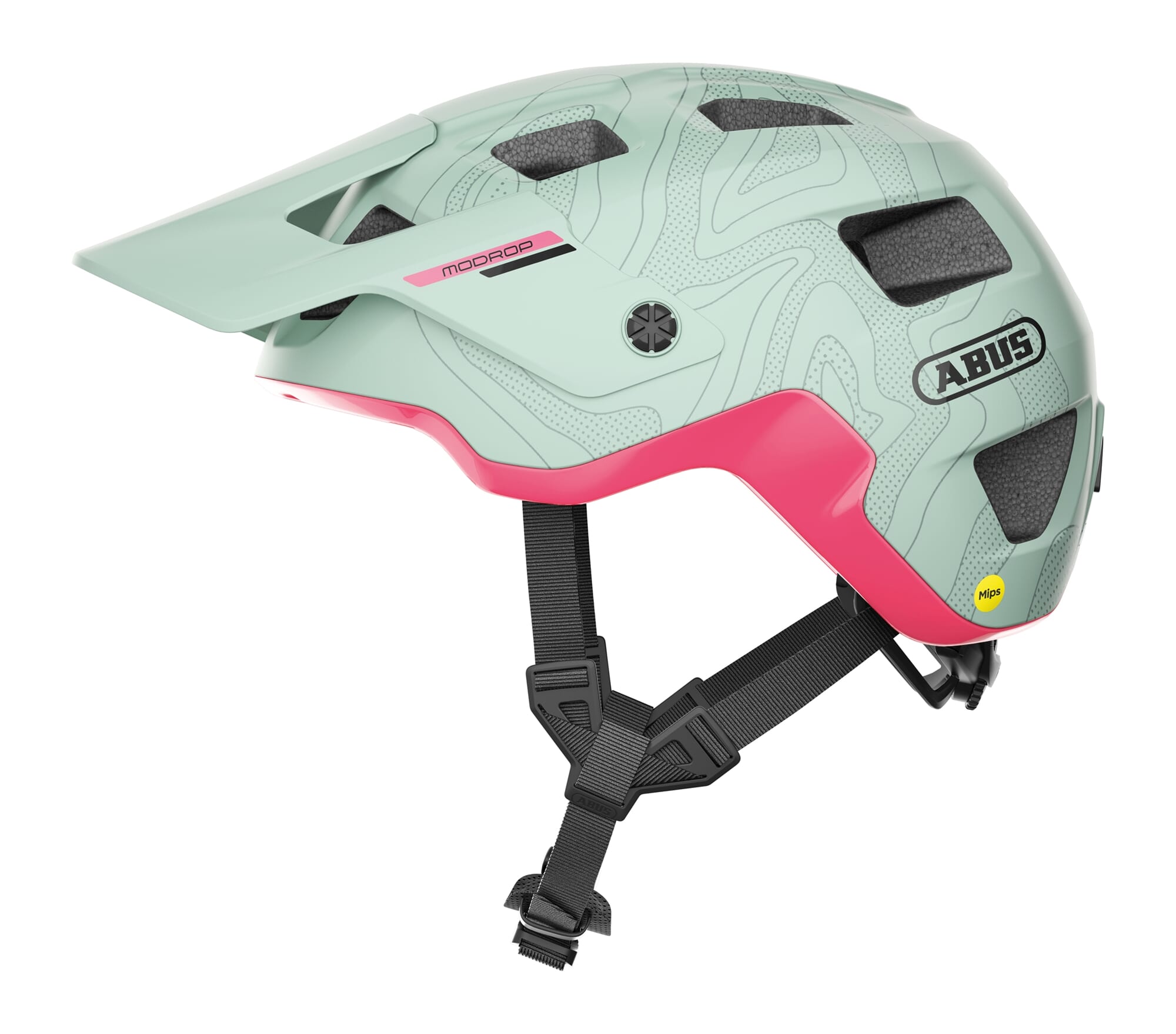 Abus Helmet MoDrop MIPS Iced Mint M 54-58cm