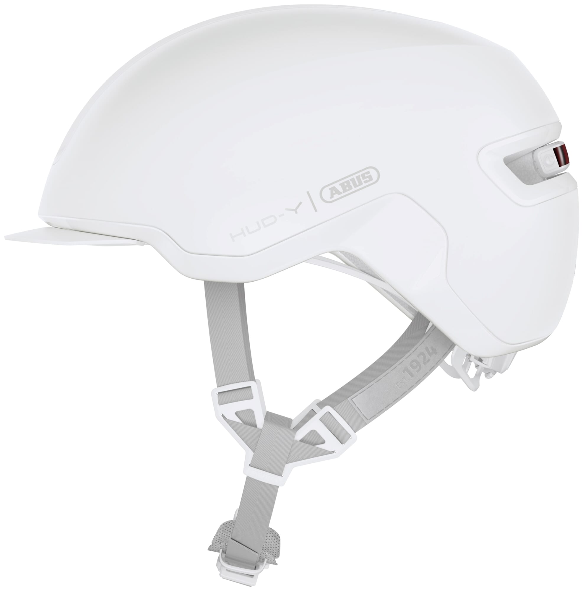 Abus Helmet HUD-Y Pure White M 54-58cm