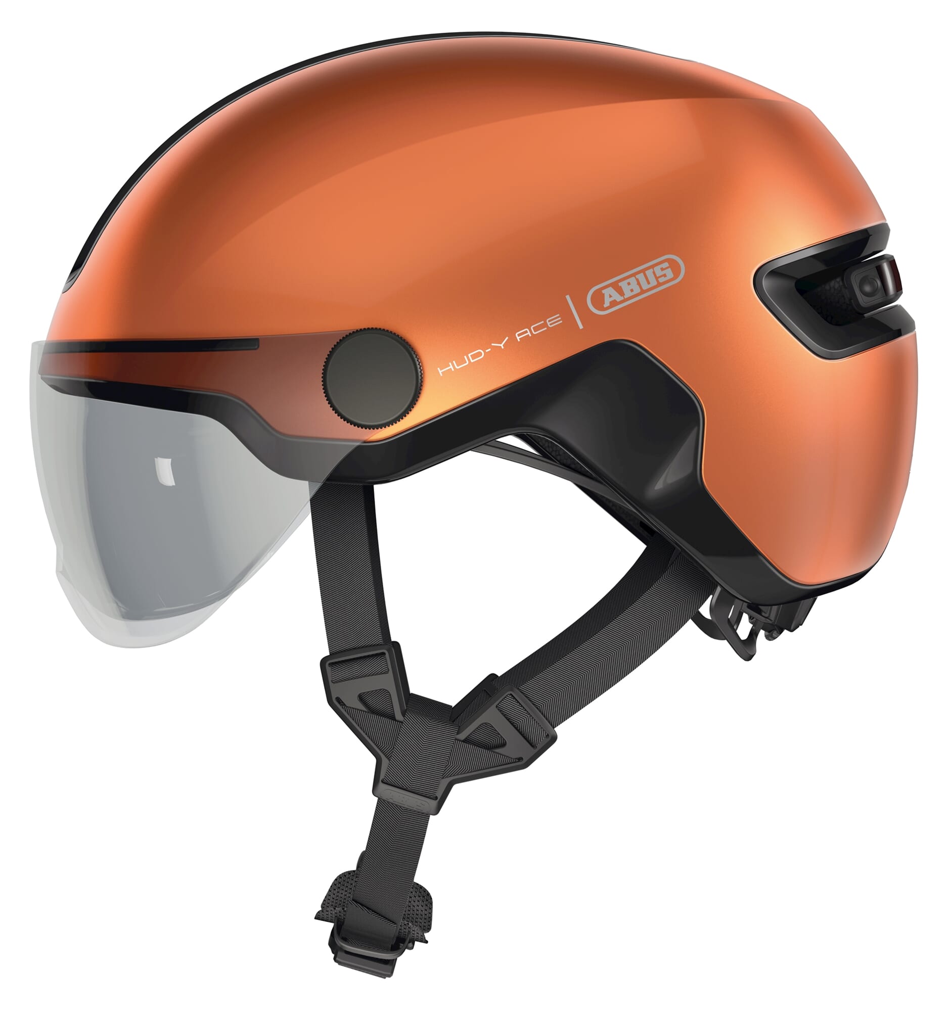 Abus Helmet HUD-Y ACE Goldfish Orange M 54-58cm