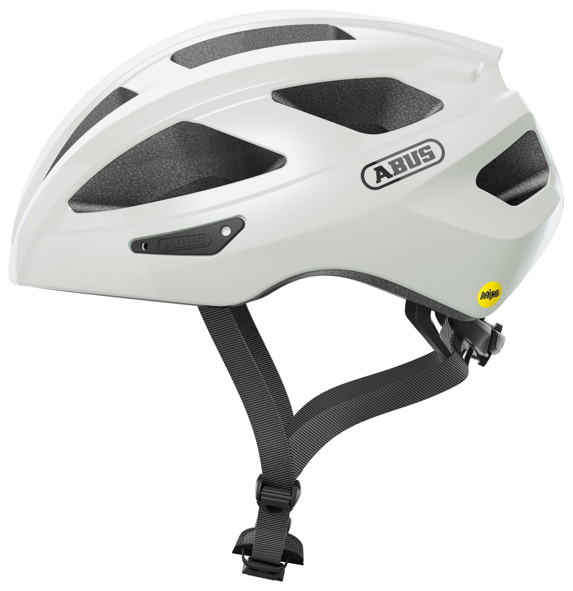 Abus Helmet Macator MIPS Pearl White L 58-62cm