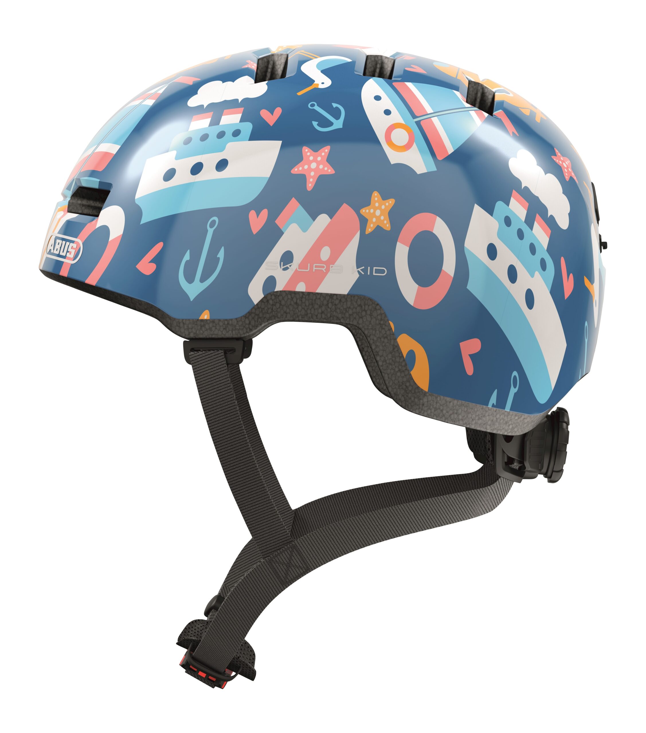 Abus Helmet Skurb Kid Blue Sailor S 45-50cm