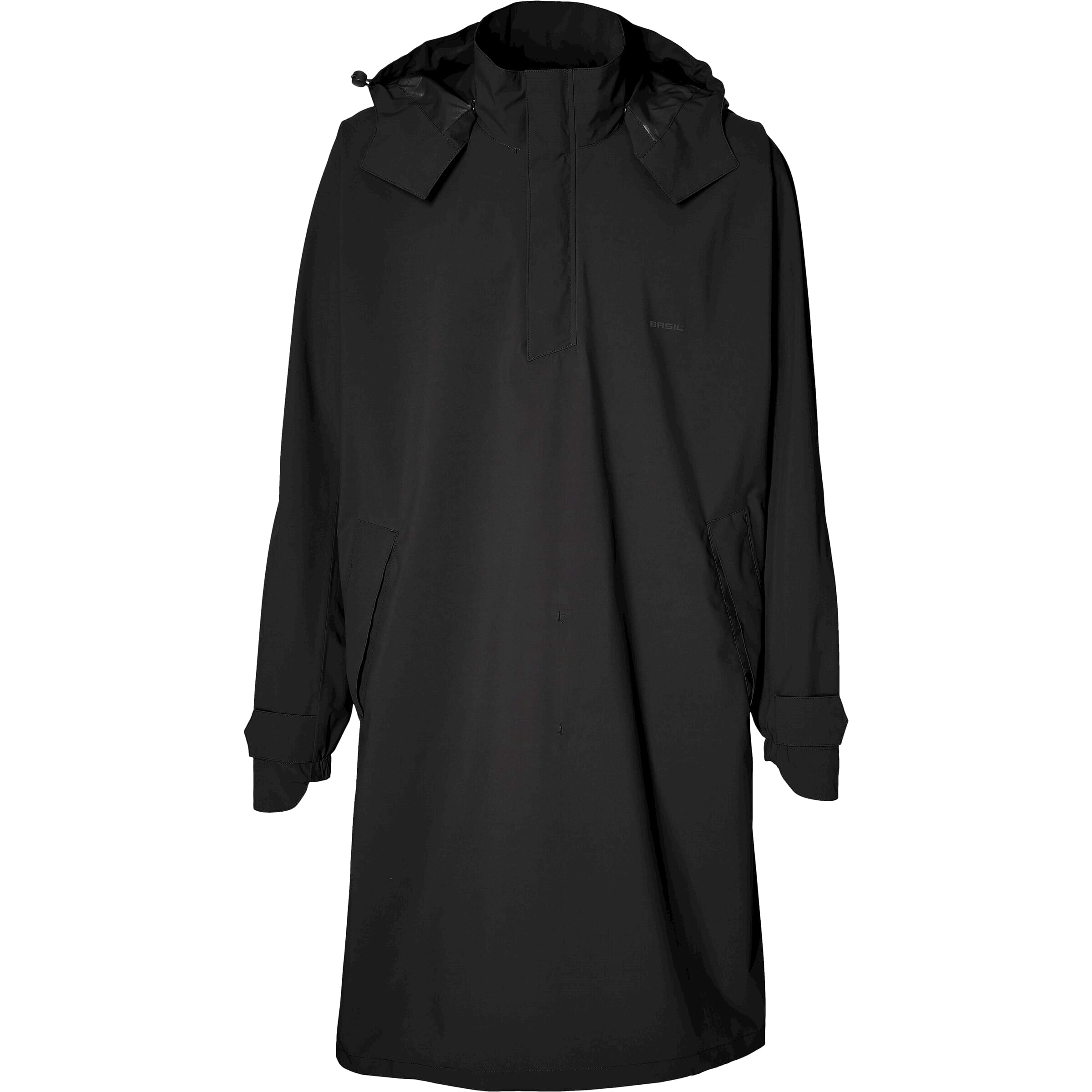 Basil Poncho Mosse Unisex Jet Black XL/XXL