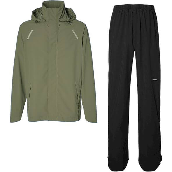 Basil Raincoat Hoga Unisex Olive Green S