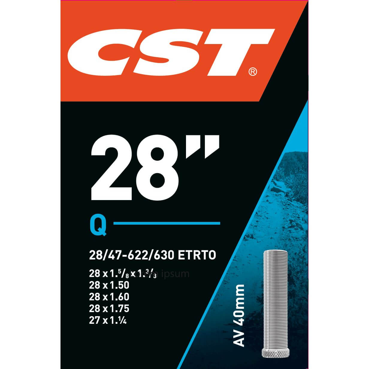 CST BNB 28 x 1 3/8 - 1.75 AV 40mm