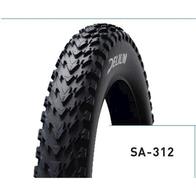 Delium Btb Fatbike SA-312 Thundr 20 x 4.00 Black
