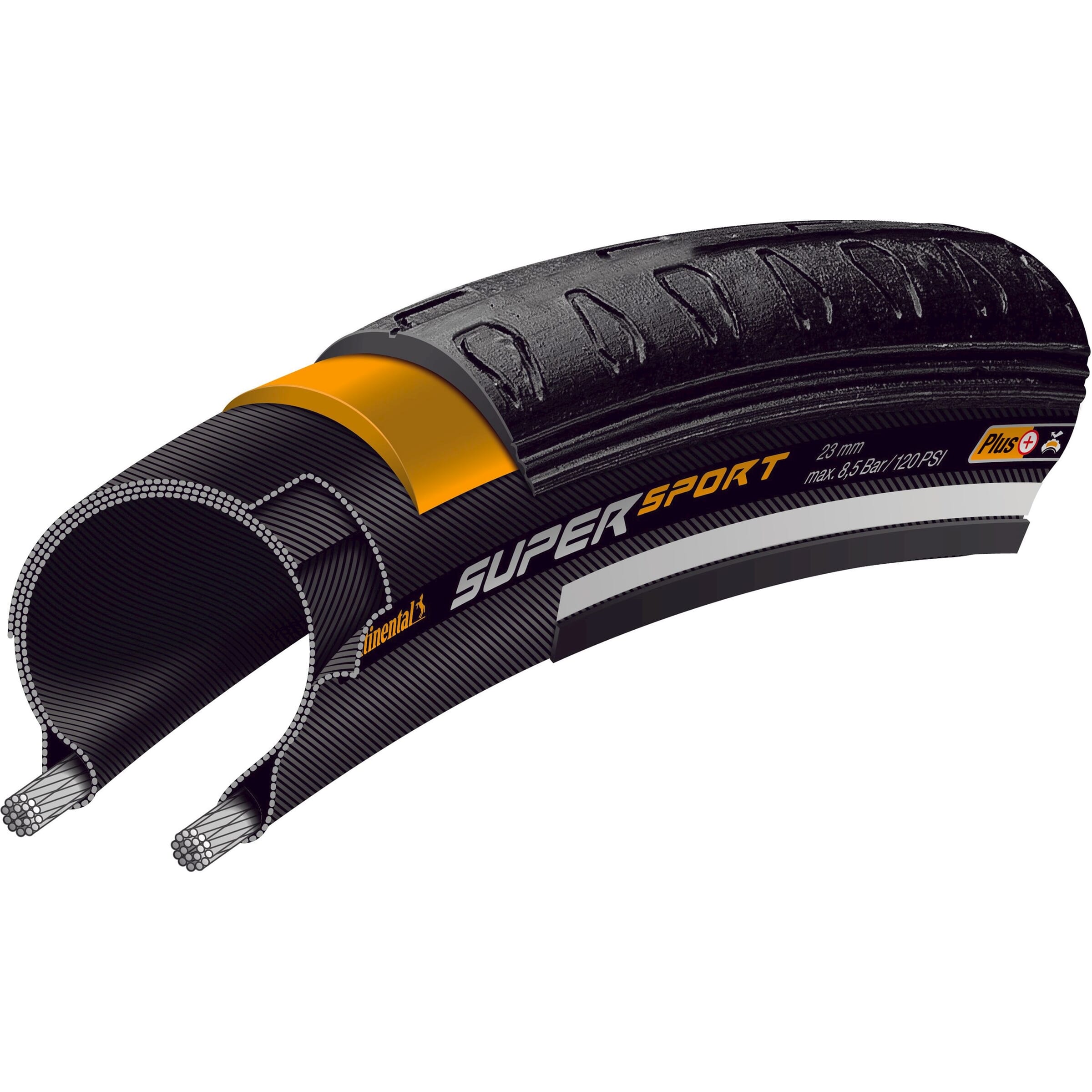 Continental Btb Super Sport Plus 700 x 28 Black