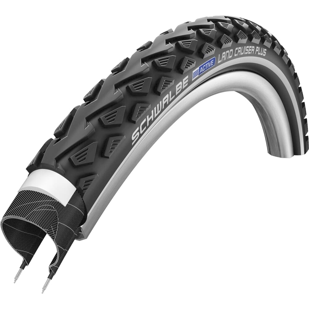 Schwalbe Btb Land Cruiser Plus 28 x 1.60 Black Reflective
