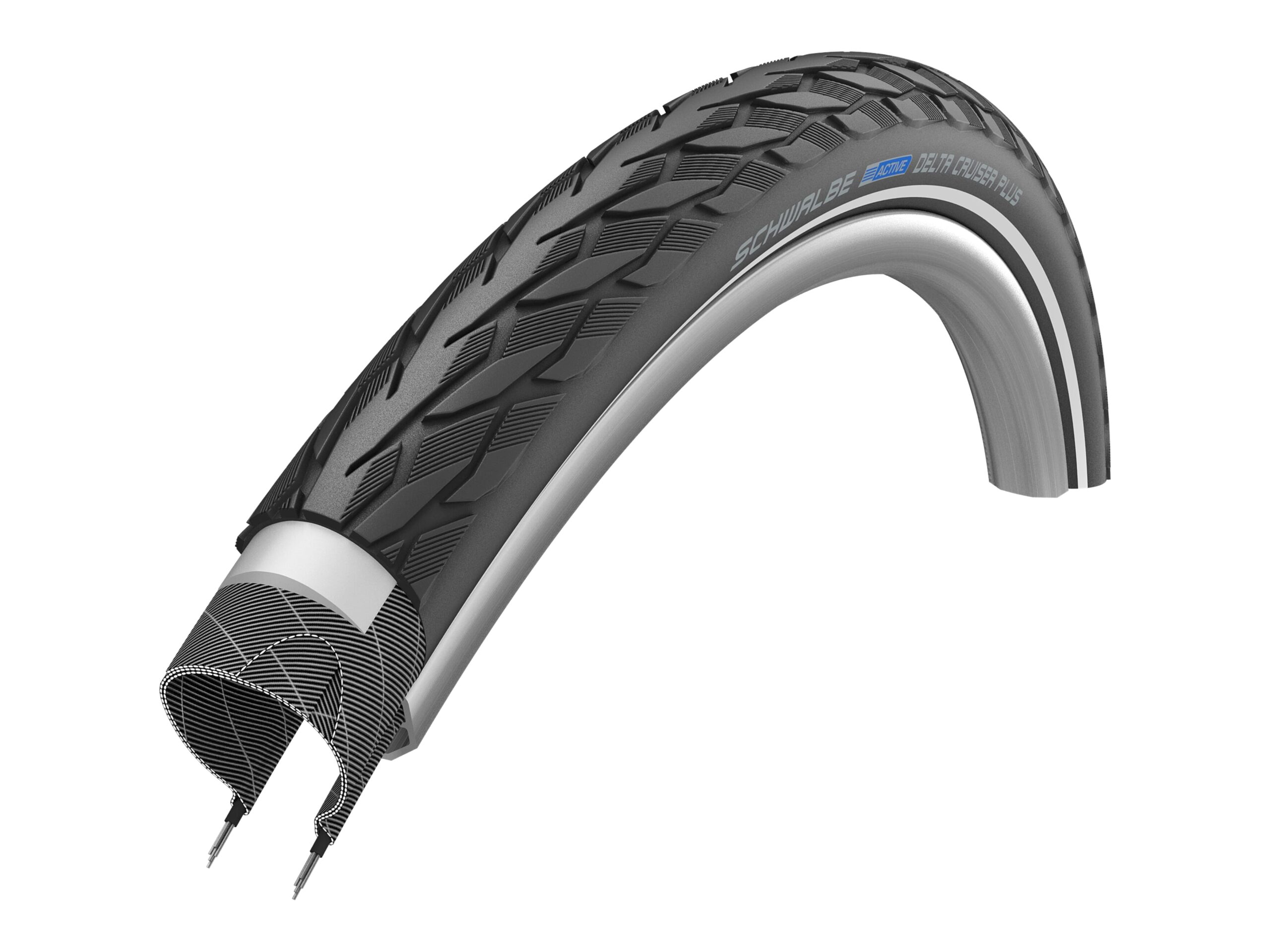 Schwalbe Btb Delta Cruiser Plus 26 x 2.00 Black Reflective