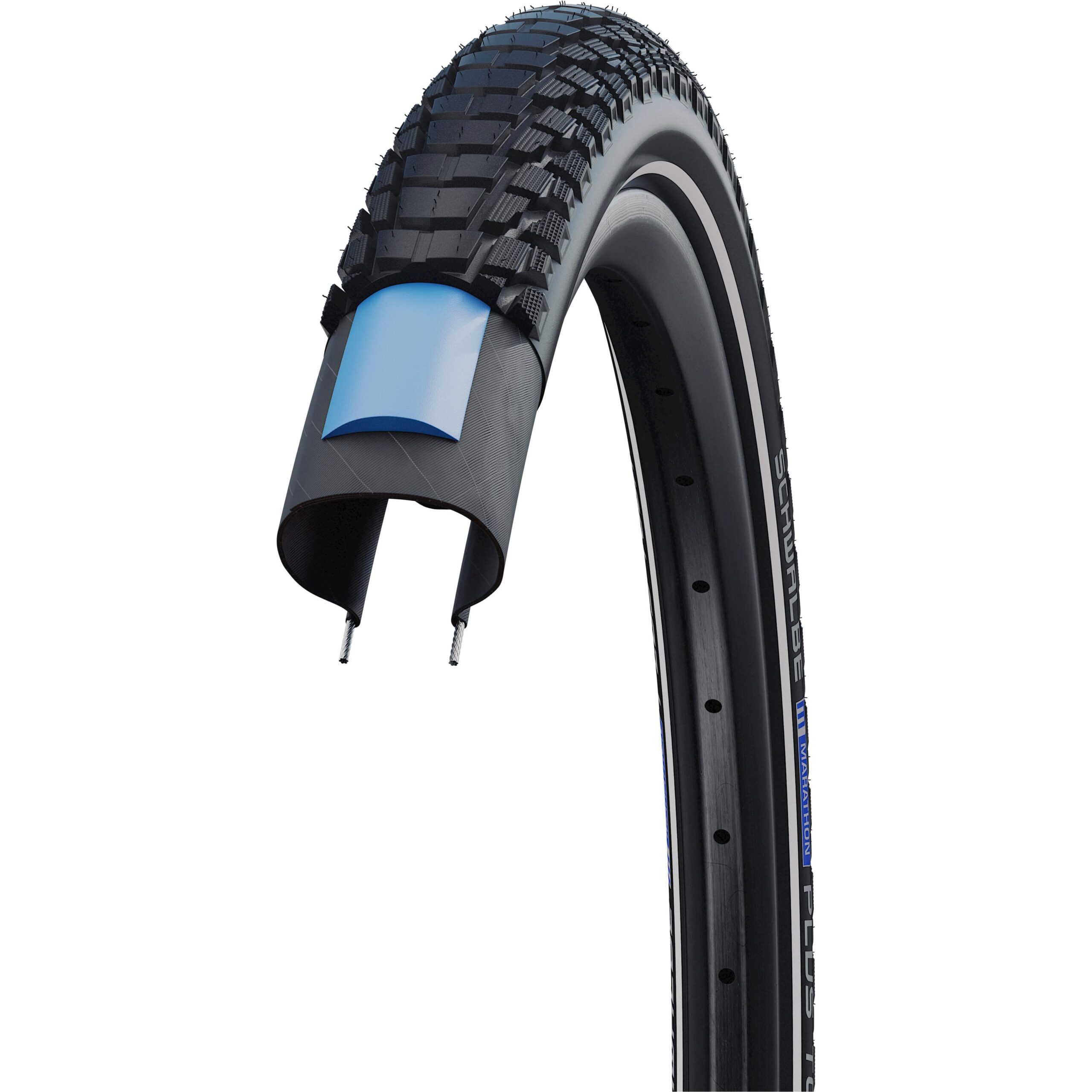 Schwalbe Btb Marathon Plus Tour 28 x 1.40 Black Reflective