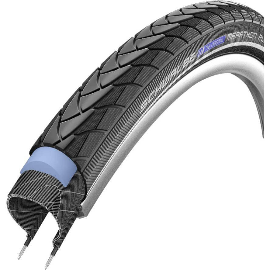 Schwalbe Btb Marathon Plus 26 x 2.00 Black Reflective