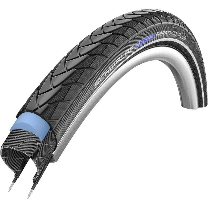 Schwalbe Btb Marathon Plus 28 x 1.40 Black Reflective