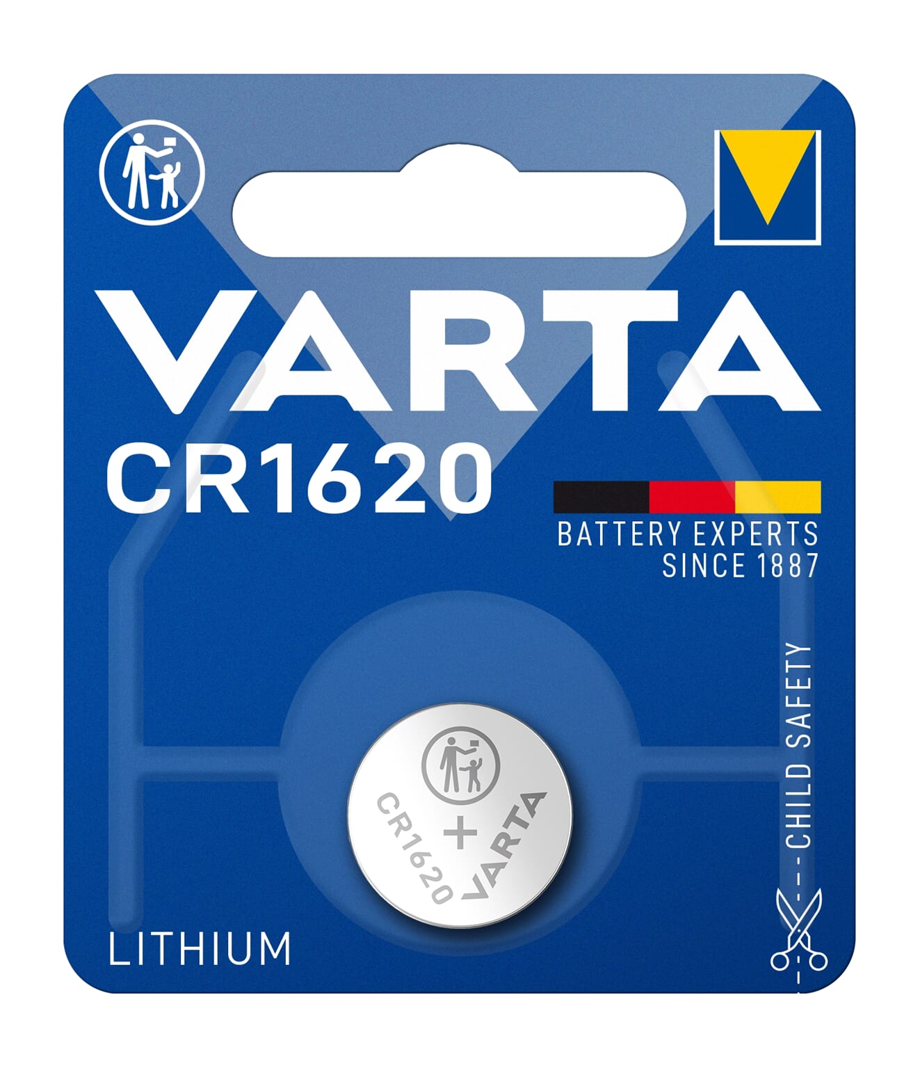 Varta Battery CR1620 Lith 3V
