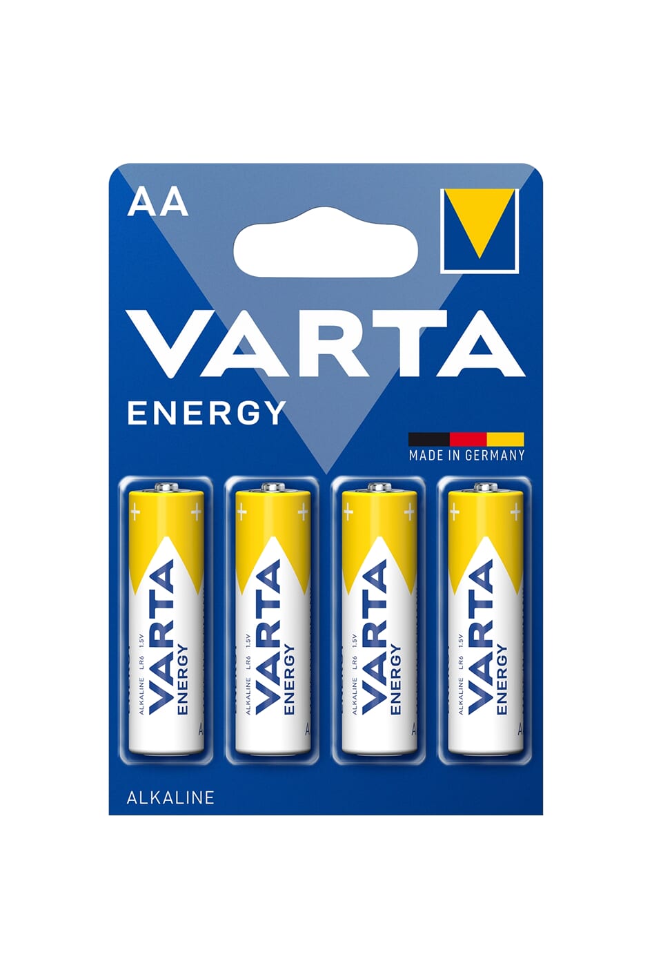 Varta Battery R6 AA Alk 1.5V Card (4)