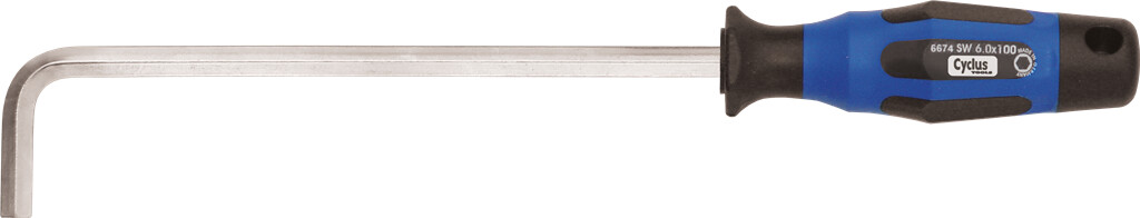 Cycle 10mm Allen Key, Angled, With Handle Cycle 10mm Allen Key, Angled, With Handle