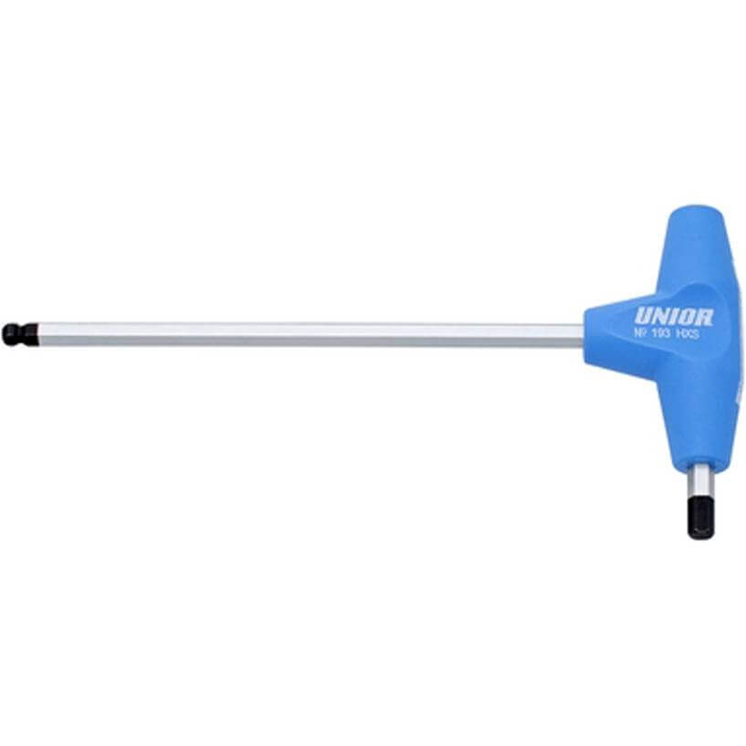 Unior T Handle Ball End Allen Key 8mm