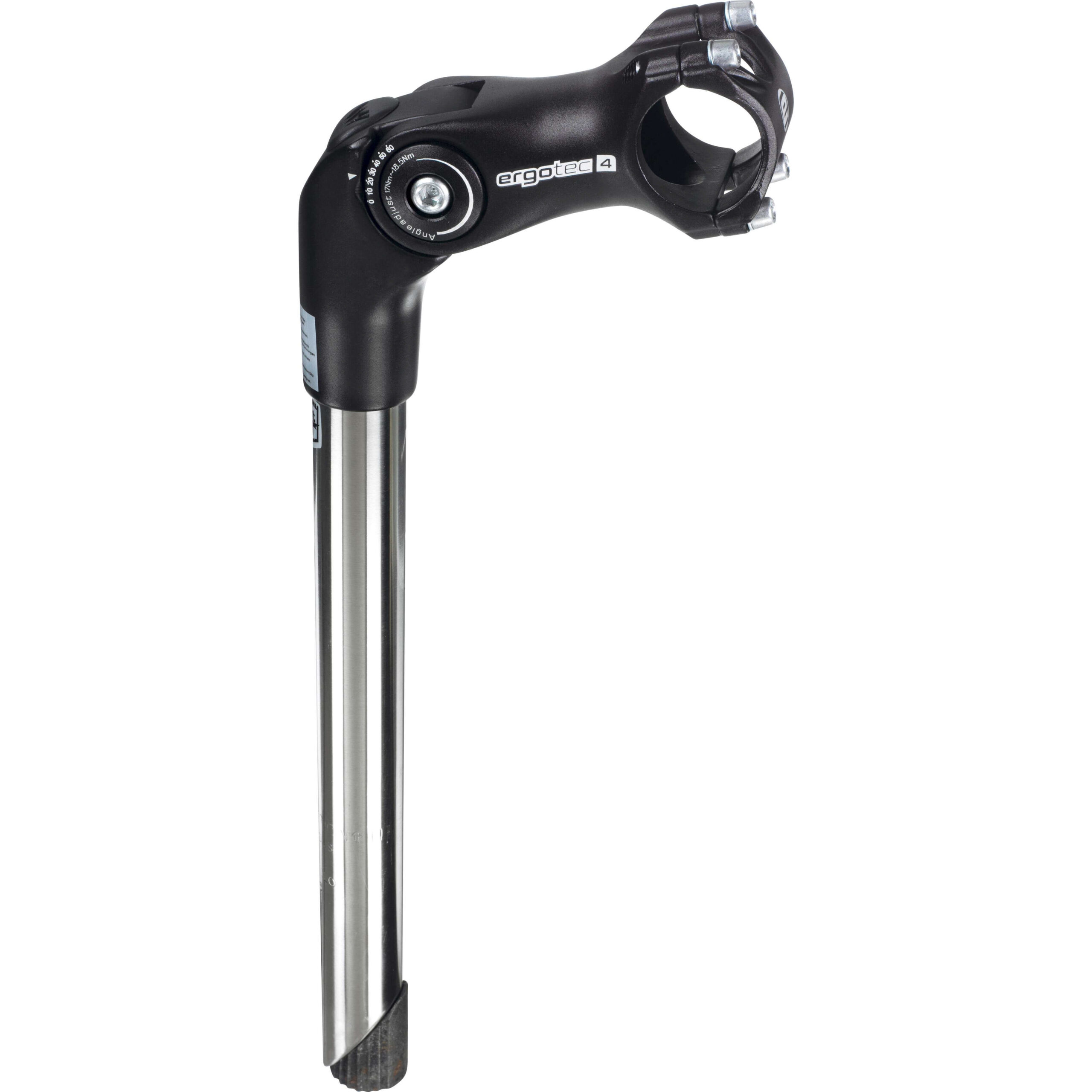 Ergotec Stem Octopus2 25.4/25.4/110 Stainless Steel/Black Sand