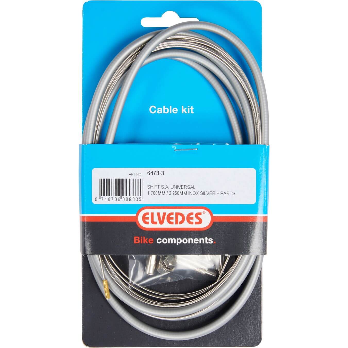 Elvedes Universal Shift Cable SA 6478 Silver