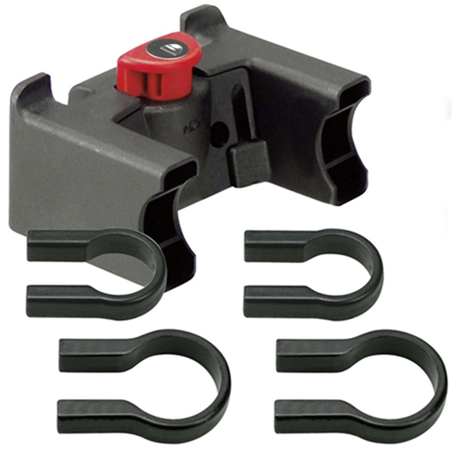 Klickfix Handlebar Adapter CC-100 Uni With Lock Black Klickfix Handlebar Adapter CC-100 Uni With Lock Black