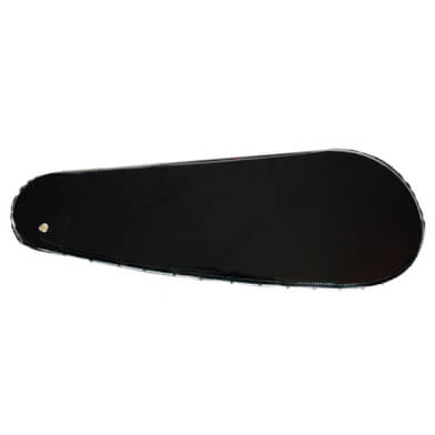 Chain Guard 26 Lacquered Cloth Black
