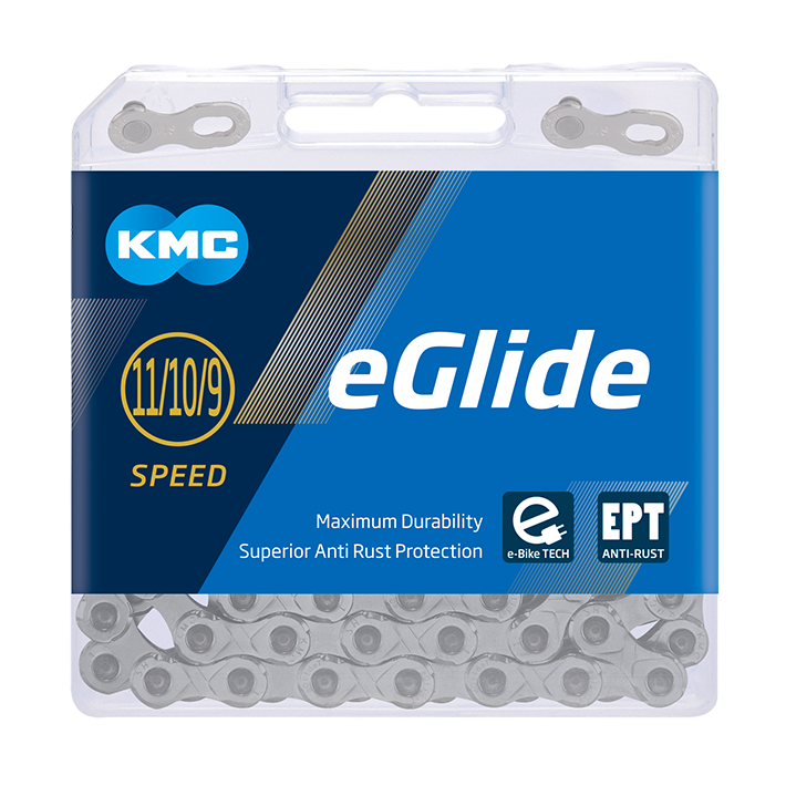 KMC Chain eGlide 9/11V EPT 118s Shimano Cues KMC Chain eGlide 9/11V EPT 118s Shimano Cues