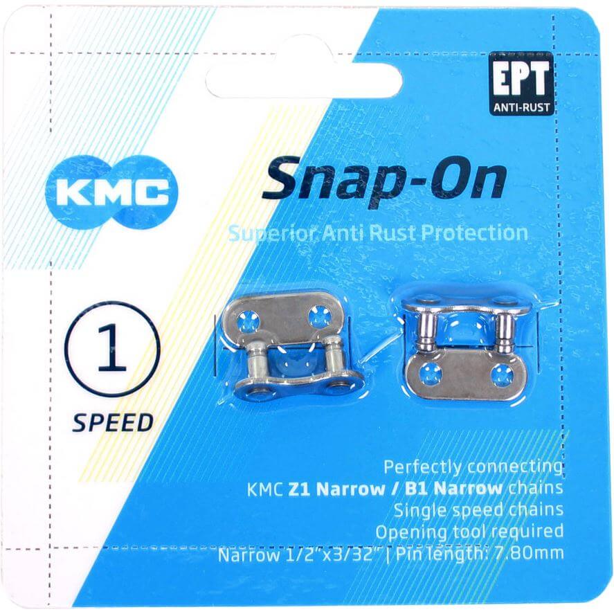 KMC Snap On Chain 3/32 Narrow EPT On Card