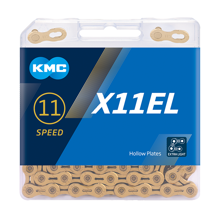 KMC Chain X11EL Gold 118 Links
