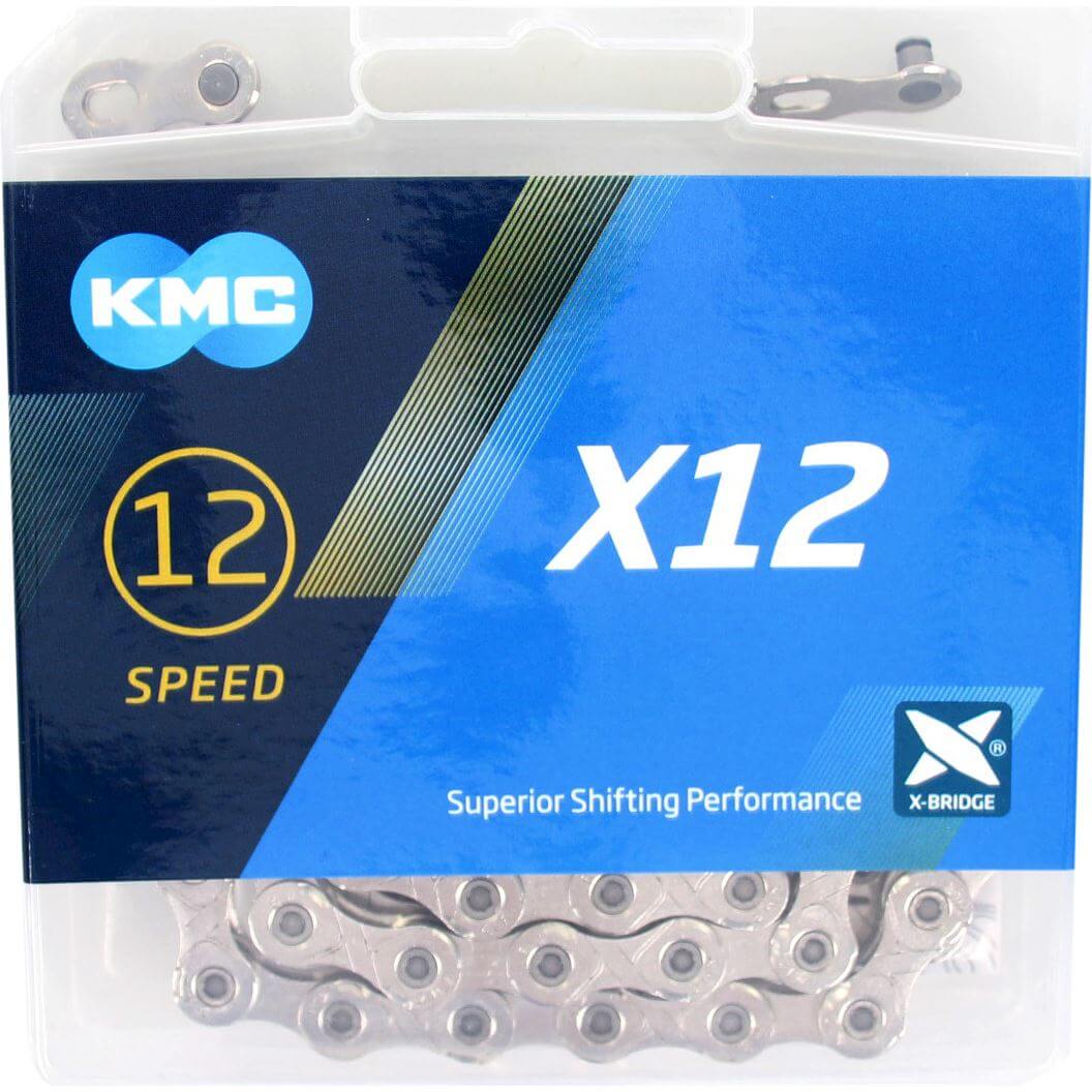 KMC Chain X12 Silver 126s