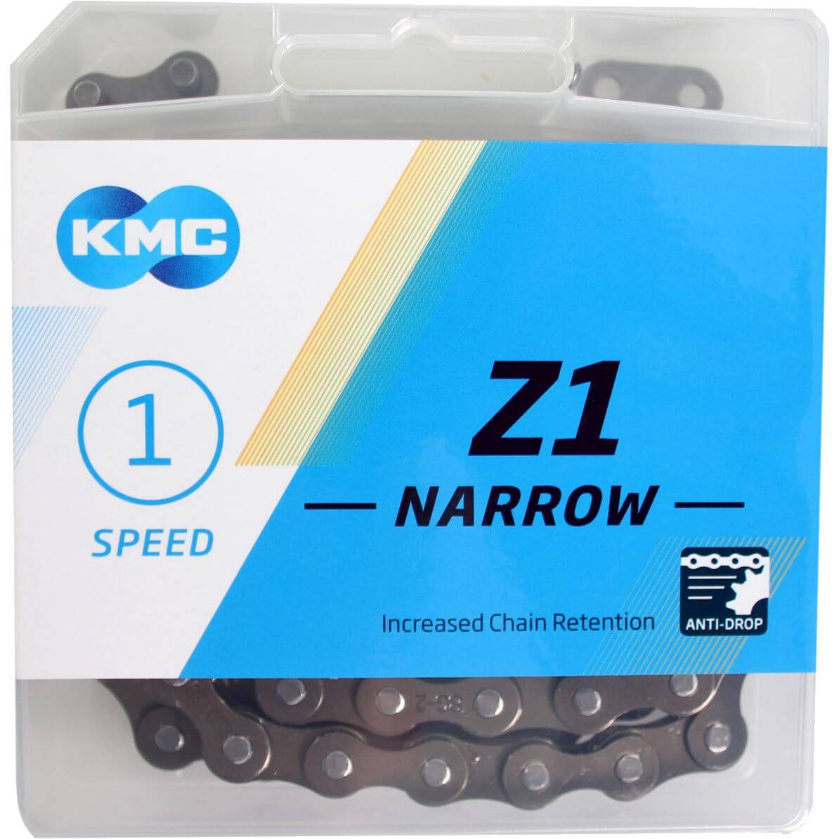 KMC Chain Z1 3/32 Narrow Brown 112 Links